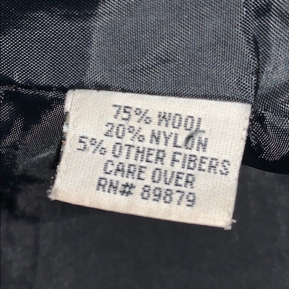 Gray double breasted wool jacket Medium - Picture 6 of 6